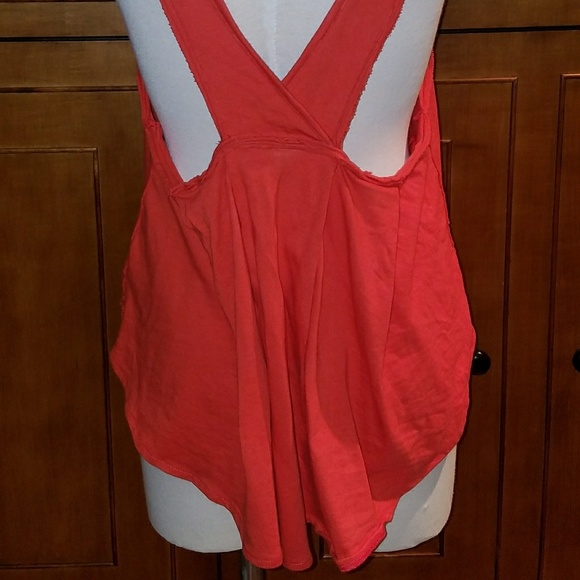 Free People Tank Orange/Red - Picture 4 of 6